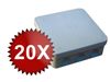 20 X Doza aplicata de exterior 100x100 mm IP54