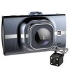 Camera auto DVR duala, FULL HD, 120 grade, WDR, SAFER F55