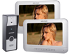 Set videointerfon Hivision DS-KIS202 cu doua monitoare 7 toli