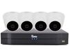 Kit supraveghere 4 camere dome FULL HD, lentila 2.8mm, IR 20 metri si DVR Pentabrid Safer