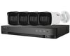 Kit 4 camere 5 megapixeli cu DVR Hikvision, Infrarosu la 40 metri