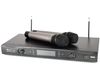 Kit microfon wireless VHF doua microfoane wireless de mana