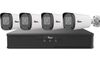 Kit 4 camere de exterior, 5MP, lentila varifocala 2.8mm- 12mm, IR 50m, PoE si NVR 8 canale, 8MP, Safer, KITSAF4MPEXT-1