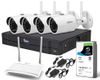 Kit supraveghere complet 4 camere IP WIFI, 4MP, IR 30M, Dahua, NVR 4 Canale + accesorii incluse