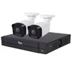 Kit supraveghere video IP exterior 4MP Safer 2 canale FULL POE