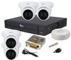 Kit supraveghere video, FULL HD, IR 60m, lentila 2.8mm, microfon, Safer KIT2MPINT-SAF-I2-TW