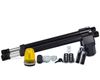 Automatizare poarta batanta pana la 2x 3 metri sau 2x 300 kg, Kit complet cu telecomanda, 230v, Linomatik LINO400KIT