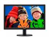 Monitor LCD cu SmartControl Lite Philips. 23.6 toli. Full HD, VGA, DVI, HDMI, Negru, Smart contrast, 243V5LHAB/00