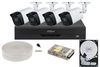 Kit supraveghere video complet cu 4 camere exterior 2MP, IR60m, accesorii si HDD 1TB, SAF-4E52-1TB-S-C