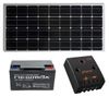 Set electroalimentare cu panou solar pentru echipamente securitate 150W
