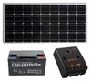 Set electroalimentare cu panou solar pentru echipamente securitate 50W