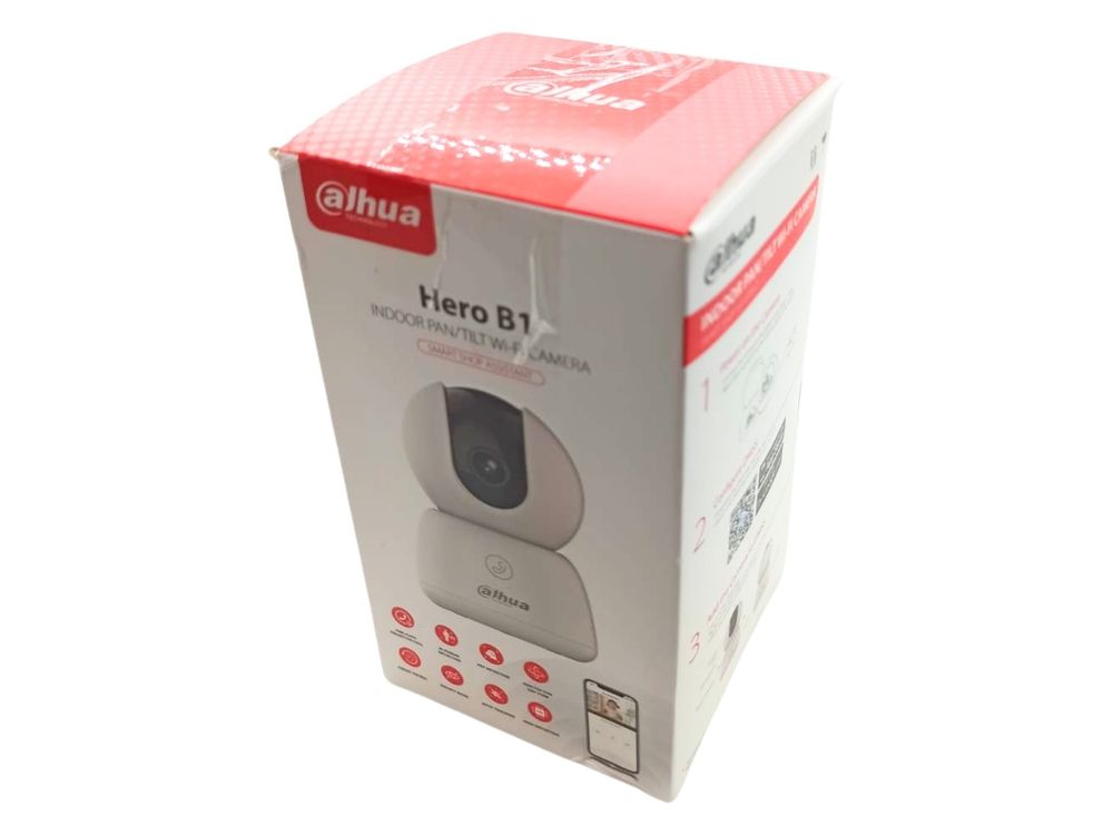 [RESIGILAT] Camera supraveghere Dahua IPC-H3B-R1, Wi-Fi 6, 3MP, rotire si inclinare din aplicatie, IR 10m, detectie cu AI, urmarire automata, audio bidirectional, slot microSD