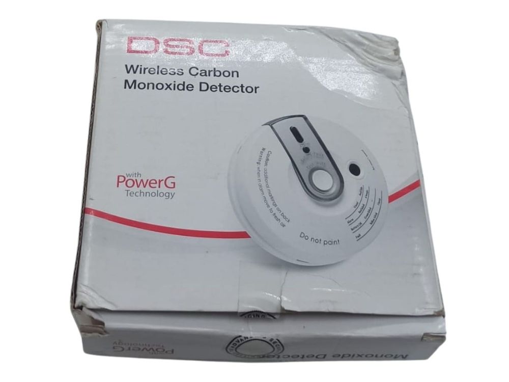 [RESIGILAT] Detector monoxid de carbon wireless, 95dB, frecventa 433 sau 868 MHz, DSC NEO PG-8913-R1