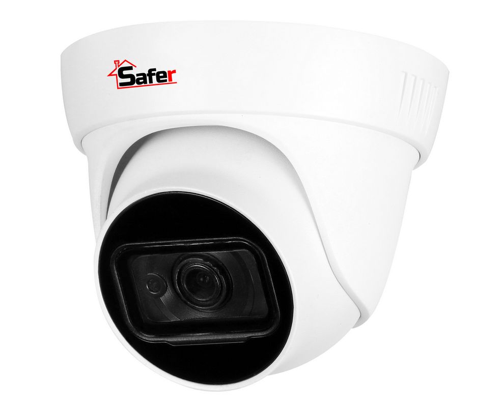 Camera dome Safer, 4K - 8MP, lentila 2.8mm, microfon incorporat, IR 30m, SAF-DP8MP20F28-A
