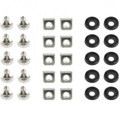 Set suruburi si piulite pentru rack 50 buc