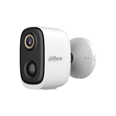 Camera supraveghere wireless cu baterie BF5H Dahua, 5MP, Wi-Fi 6 Dual Band, detectie AI, microfon si difuzor, iluminare duala, PIR, IP66, slot card