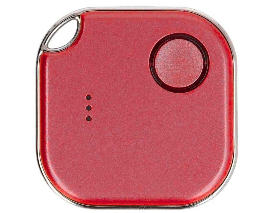 Telecomanda inteligenta Shelly BLU Button RED, Bluetooth, 36x36x6 mm, culoare rosu