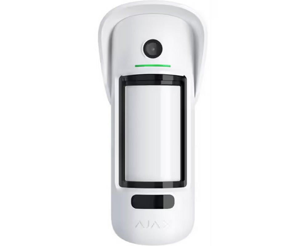 Senzor de miscare wireless PIR si IR, 1.7 km 868 MHz, uz exterior, imunitate animale, anti-masking, alb, AJAX MotionCam Outdoor(PhOD)(W)