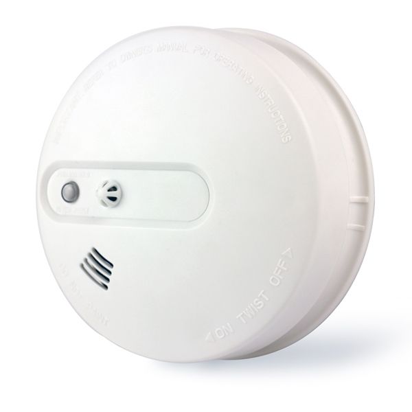 Detector wireless de caldura si fum pentru sistemele de alarma Heyi
