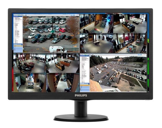 Monitor supraveghere video 18,5 inci LED Philips 193V5LSB2/10