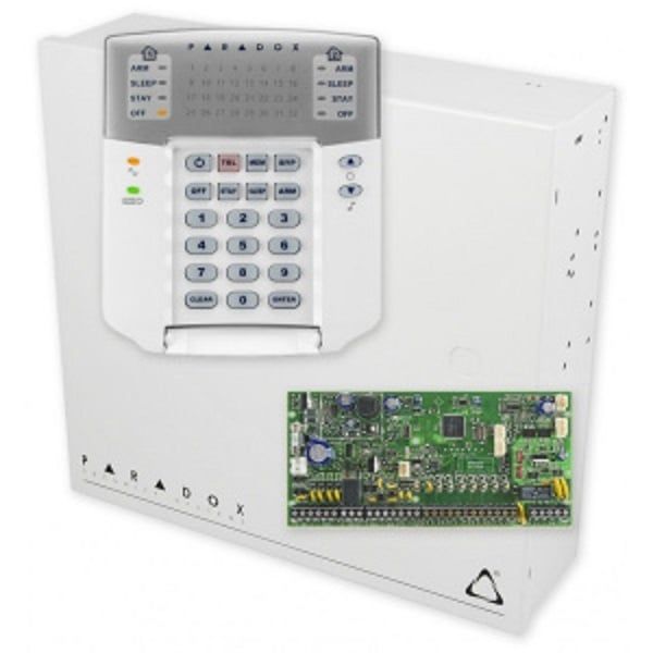 Centrala de alarma Paradox SP5500 + Tastatura K32+ LED, SP5500+K32