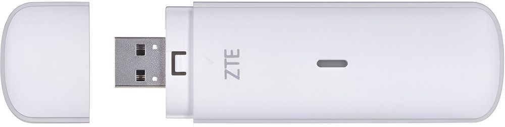 Modem ZTE 4G LTE, USB 2.0, viteza 150 Mbps, plug and play, SIM standard, antene interne, ZTEMF833NW