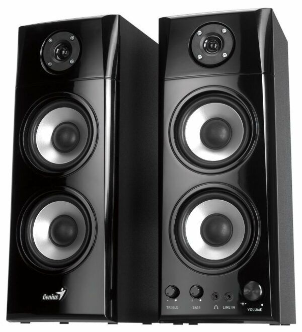 Set boxe lemn 2x25W (50W) Genius SP-HF1800A II