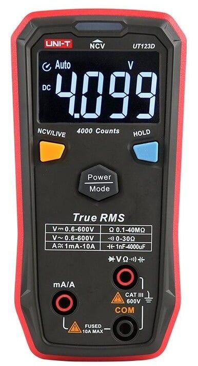Multimetru digital cu auto-indentificare UNI-T UT123D