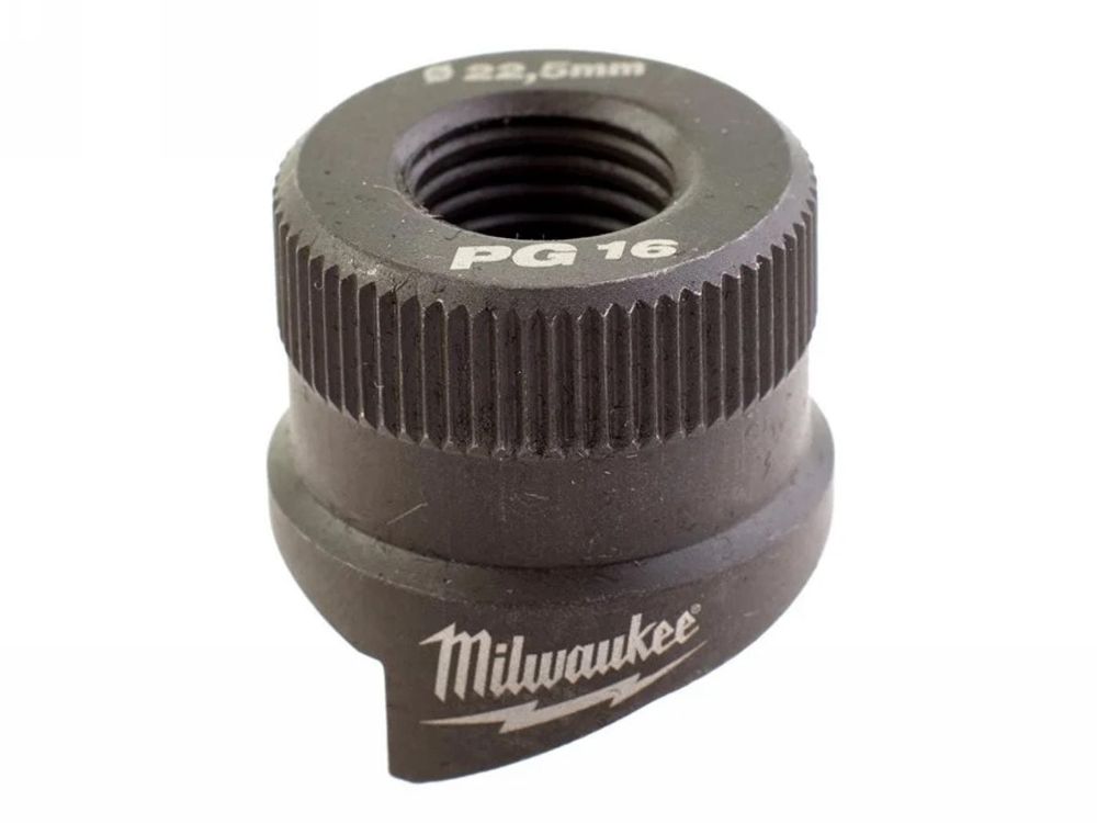 Accesoriu stantare Milwaukee Punch PG16 22.5 mm, standard PG, pentru otel si inox, 4932430843