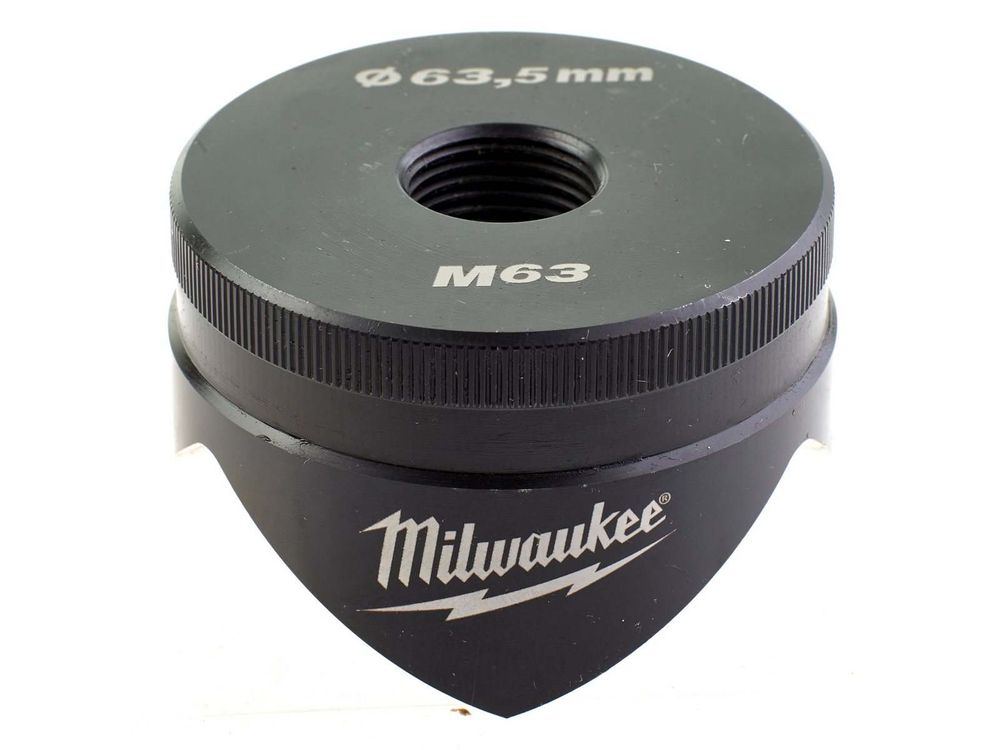 Accesoriu stantare Milwaukee Punch 63, 63.5 mm, pentru otel inoxidabil si aluminiu,  4932430849