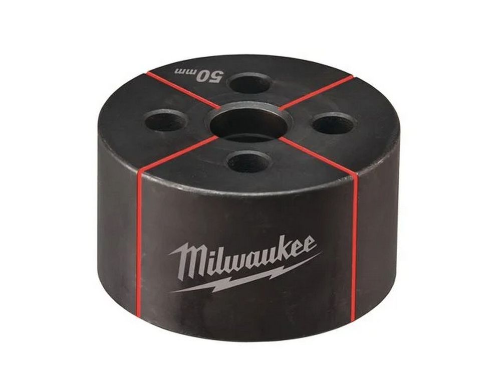 Accesoriu stantare Milwaukee DIE M 50, 50.5 mm, pentru otel inoxidabil si moale, aluminiu, 4932430920