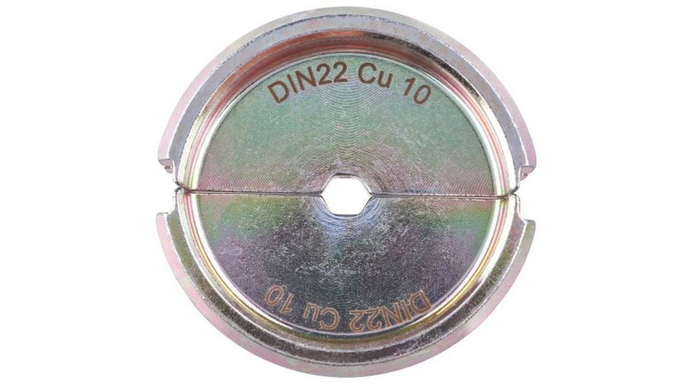 Bac sertizare cabluri cupru Milwaukee, DIN22 CU 10mm2, DIN 46235/46267, 1 buc, 4932464862