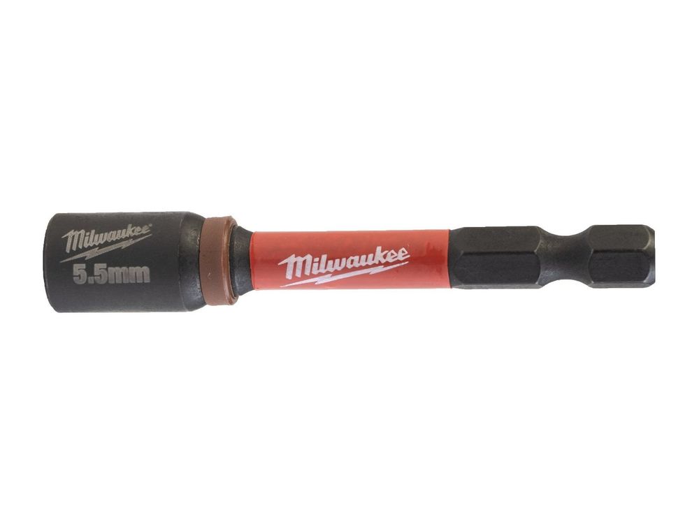 Cheie magnetica tubulara Milwaukee Gen II Shockwave, 65mm, 5.5mm, prindere 1/4 Hex, otel, 4932492441