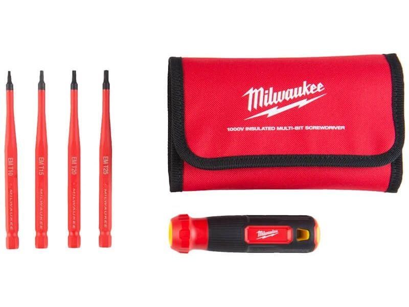 Surubelnita izolata Milwaukee 4 in 1 Torx, T10 / T15 / T20 / T25, VDE, 4932493658