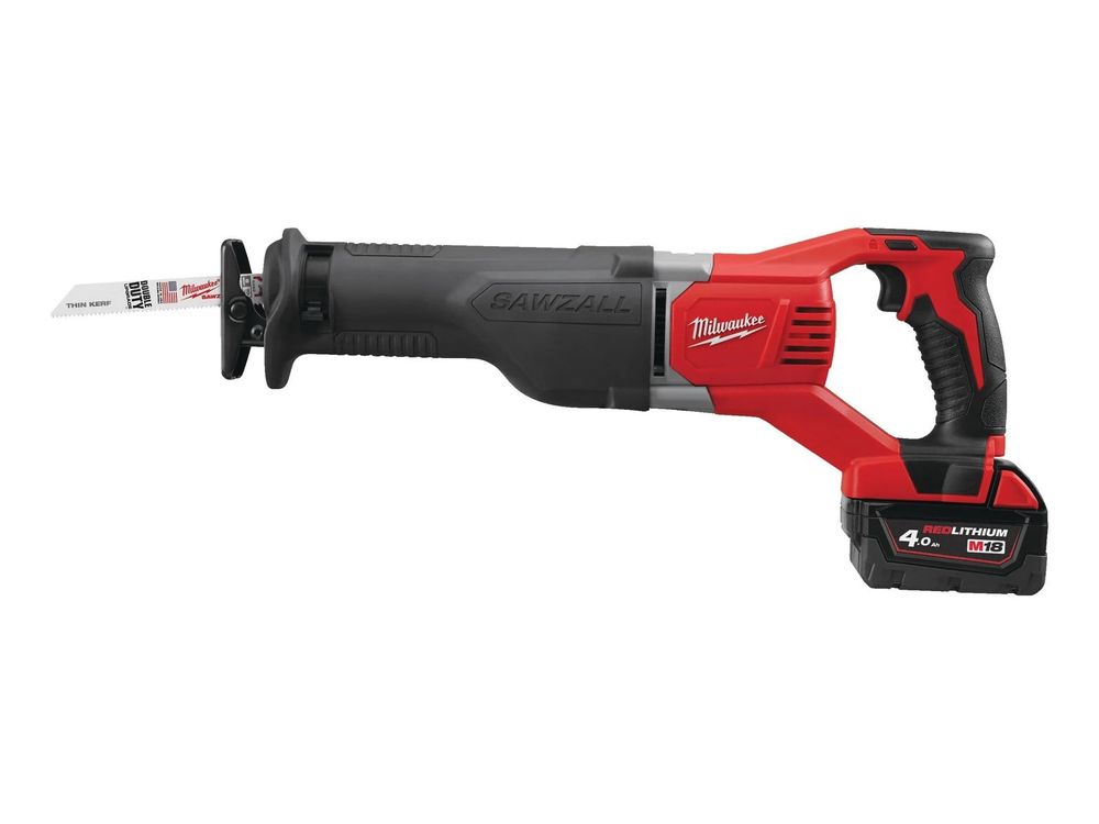 Fierastrau Sabie Milwaukee Super SAWZALL M18 BSX-402C, Lungime Cursa 28.6mm, 2x acumulatori, 1x incarcator, 1x cutie protectie, 4933447285