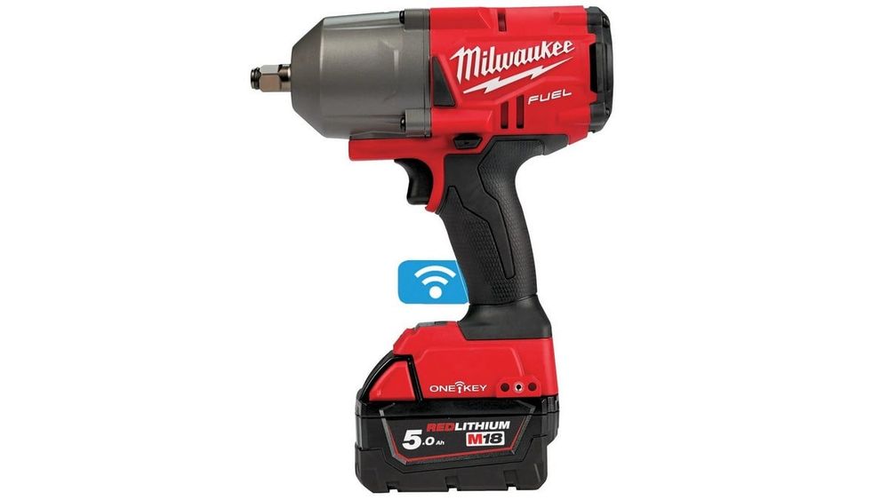 Cheie de impact 1/2 inch Milwaukee M18 ONEFHIWF12, 1356Nm, 2100 ipm, 2x acumulatori, incarcator, tehnologie ONE KEY, 4933459727