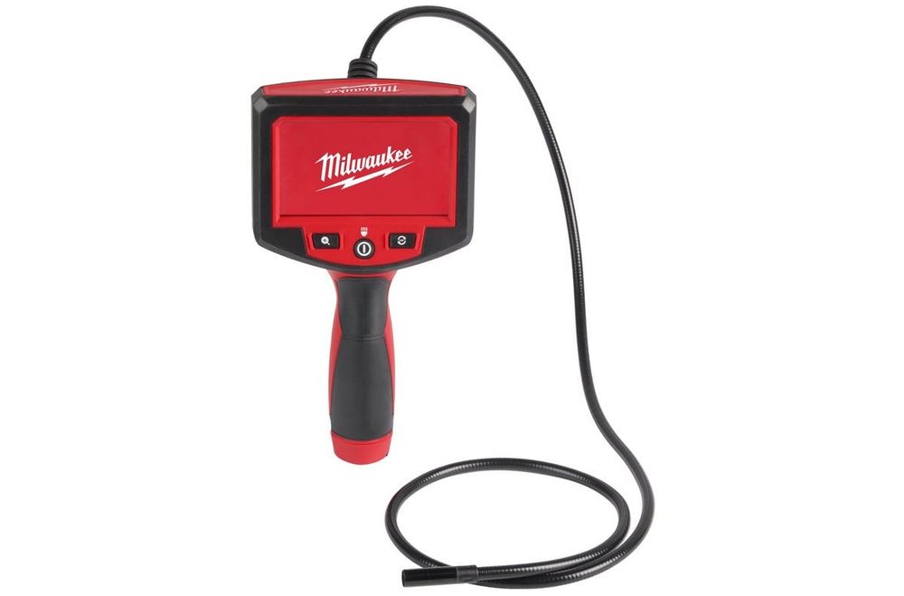 Camera inspectie Milwaukee AIC2, cablu 1.2m-10mm, ecran LCD 43 inch, rezolutie 720p, zoom x3, IP67, 4x bateriiAA, cutie protectie, 4933480738
