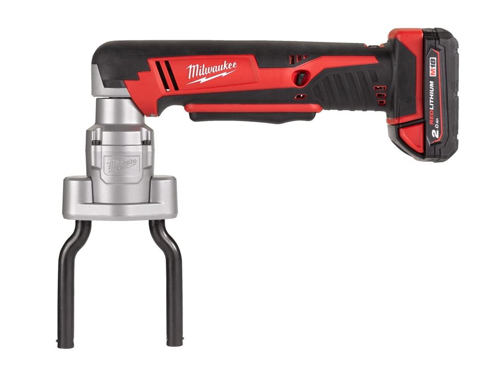 Scula pentru instalarea conectorilor electrici Milwaukee M18 BSBT-202X, 100Nm, 60RPM, acumulatori, incarcator, cutie, 4933493289