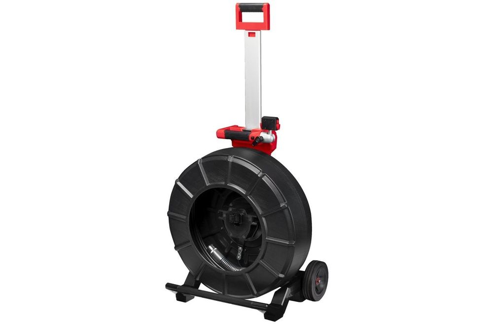 Camera HDR inspectie canalizare Milwaukee M18, camera 34mm, cablu 60m lungime, 24LED-uri, sonda incorporata, 4933493954