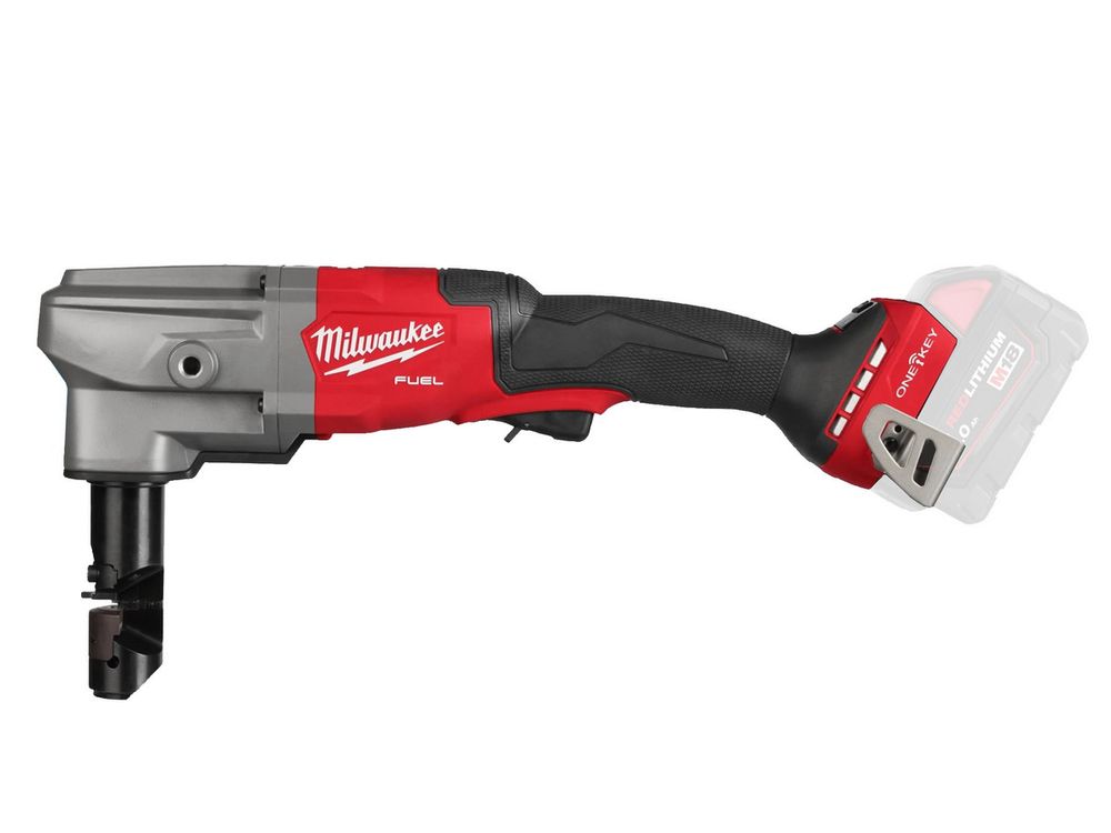 Masina de taiat tabla Milwaukee M18 FNB35-0X, 3.5mm, tehnologie One Key, 4 viteze, sac colectare aschii, LED, motor fara perii, 4933498982