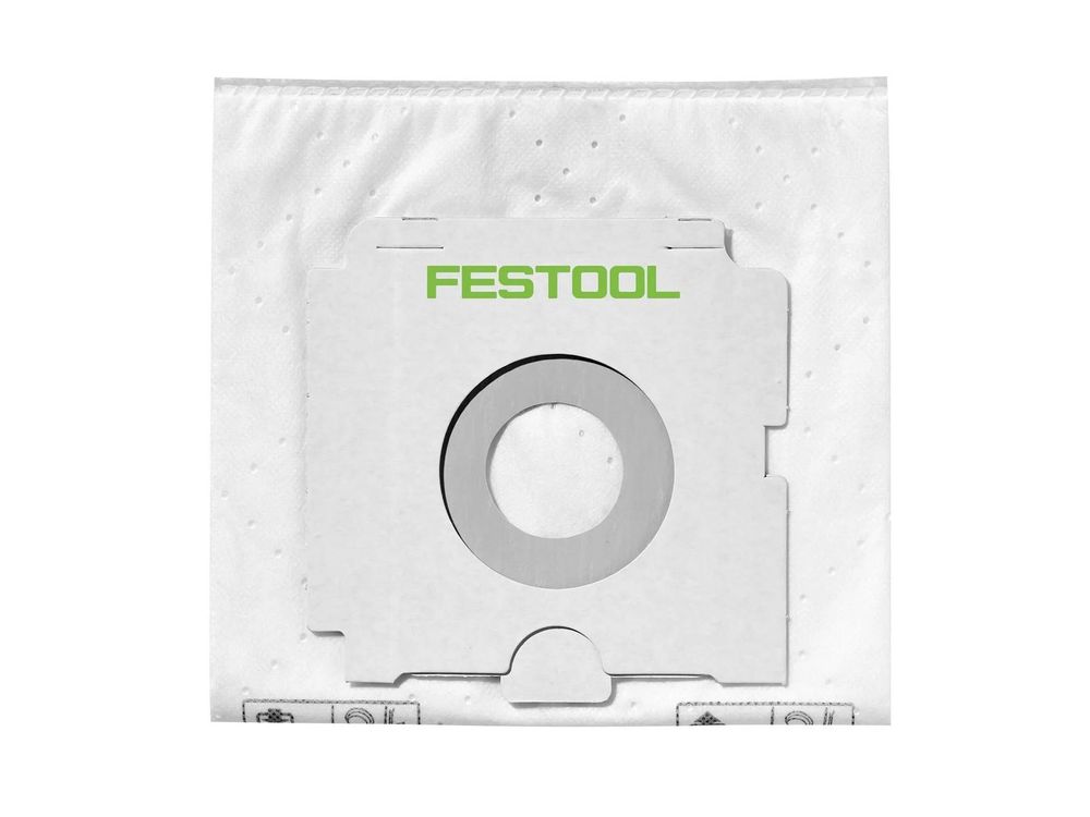 Saci aspirare Festool SC FIS-CT 36/5, 5 bucati, pentru aspiratorul CT36, material fara cusaturi, certificare FSC, 496186