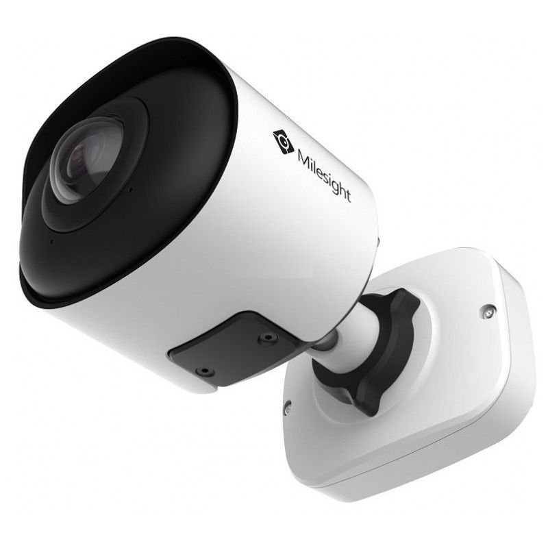 Camera supraveghere IP 8MP - Panoramic 180 grade - Functii AI - Milesight MS-C8165-PB