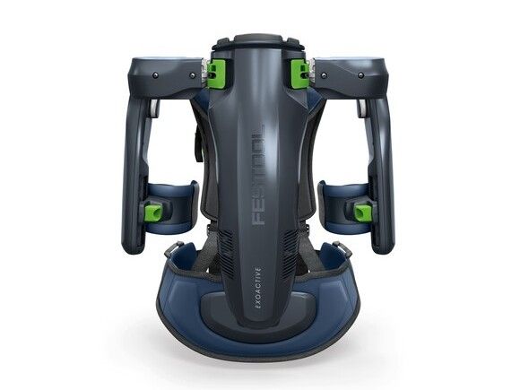Exoschelet activ Festool ExoActive EXO 18 HPC 4.0 I-Plus, 2x acumulatori, 1x incarcator, sustinere 5kg/50N, timp functionare 1,5-5h, Bluetooth, 577339