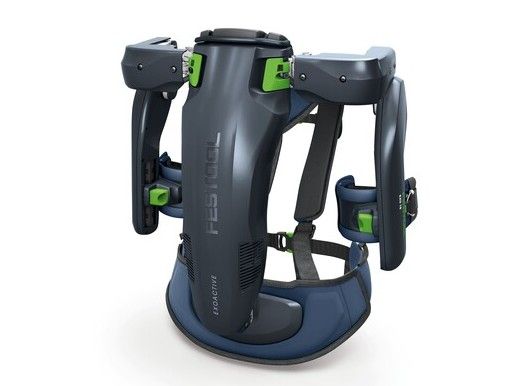 Exoschelet activ Festool ExoActive EXO 18 Basic, sustinere 5kg/50N, timp functionare 1.5-5h, Bluetooth, 578031