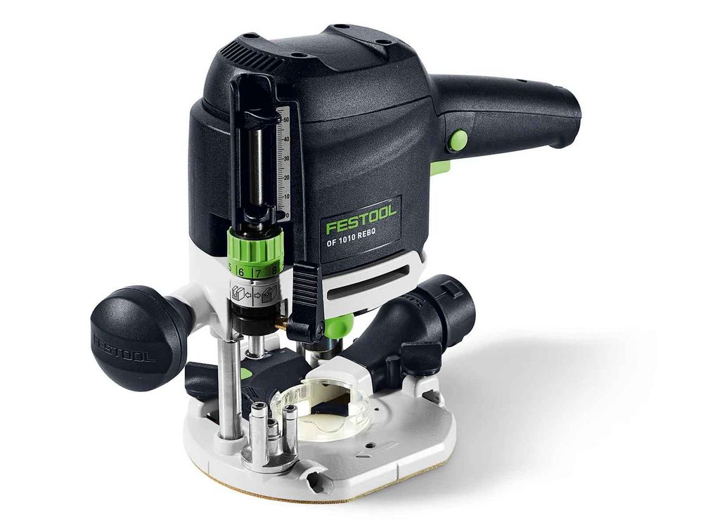 Masina de frezat Festool OF 1010 REBQ-FS-Set+Box, 9500-23000 RPM, cursa frezare 55mm, accesorii, cutie, cablu 4m, 578053