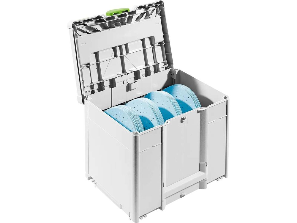 Organizator discuri abrazive pentru slefuitor brat telescopic Festool D225 GR SYS, granat, diametru 225mm, 8 compartimente, 578281