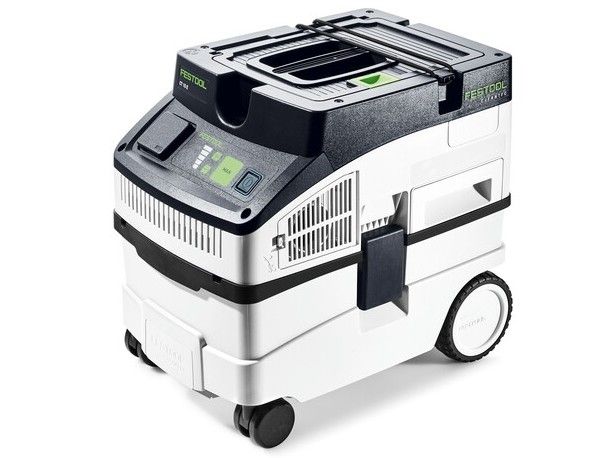 Aspirator mobil Festool CLEANTEC CT 15 cu accesorii set, 15 l, 350-1200W, cablu 5m, absoarbe apa, 578450