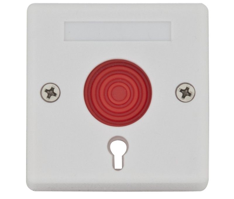Buton de panica aplicabil din metal cu cheie, 5C-68B