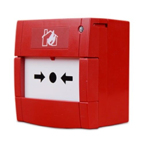 Buton de incendiu adresabil, certificat EN54-11 Numens 660-001