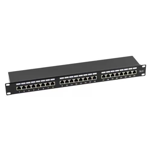 Patch Panel 1U, FTP cat6, 24 porturi RJ45, ASY-PP-FTP6-24